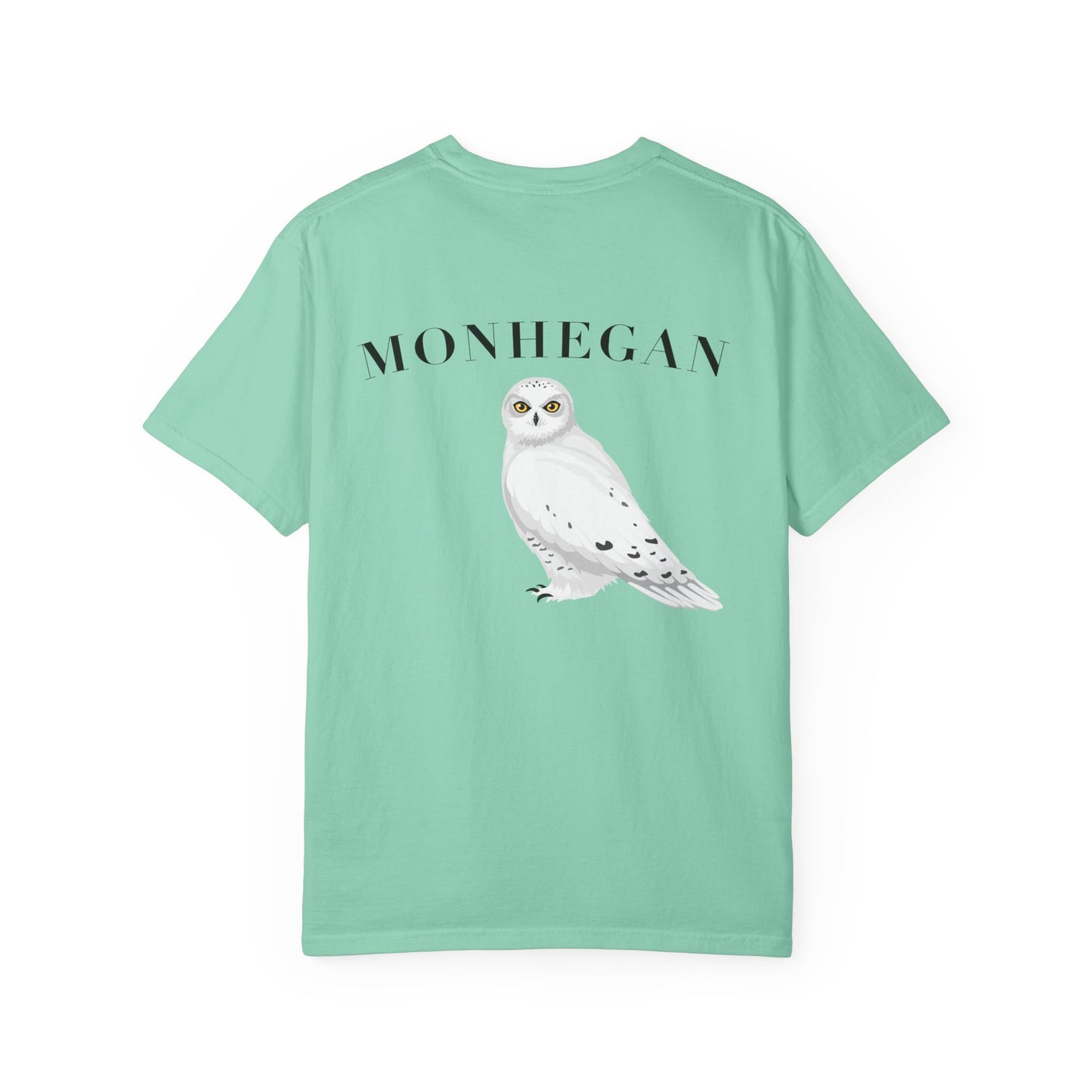 Monhegan Island Snowy Owl Tee – Comfort Colors 1717