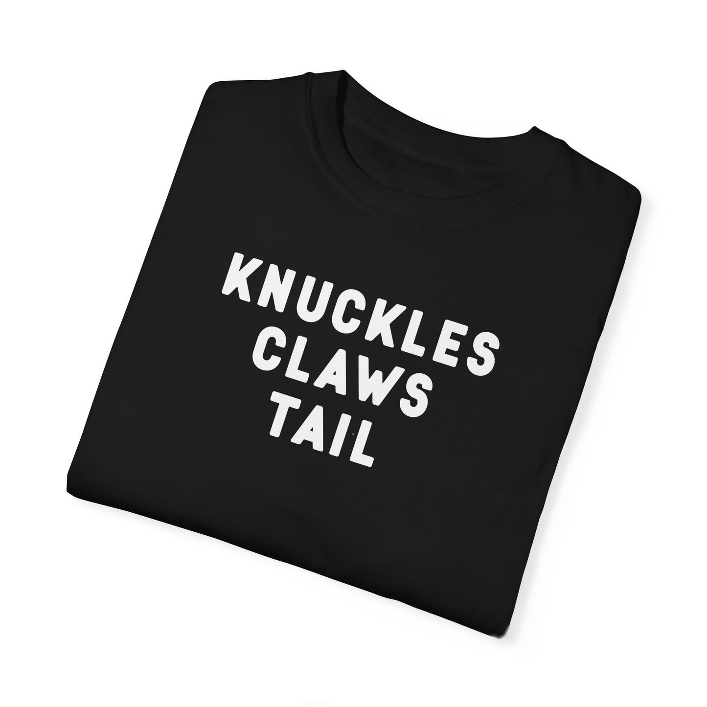 KNUCKLES CLAWS TAIL - T-shirt