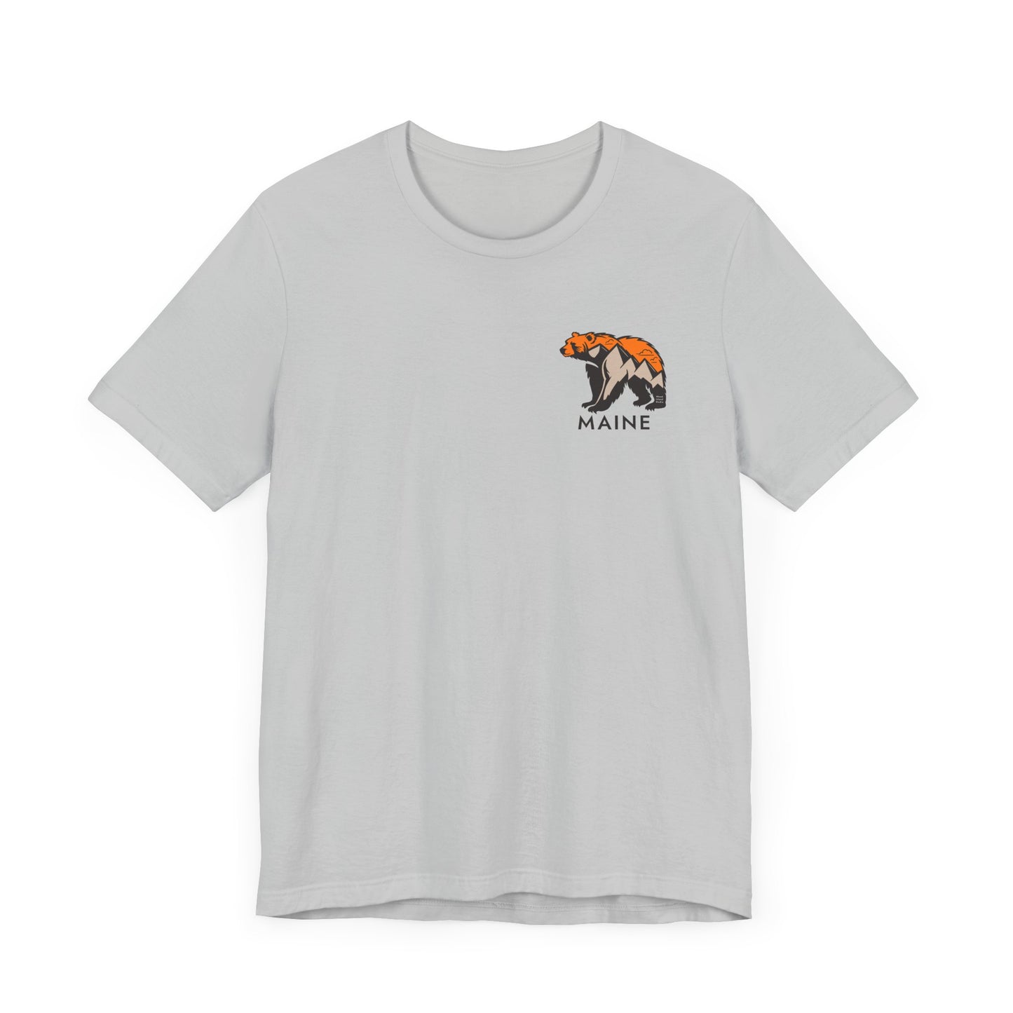 Maine Mountain Bear Graphic Unisex Tee