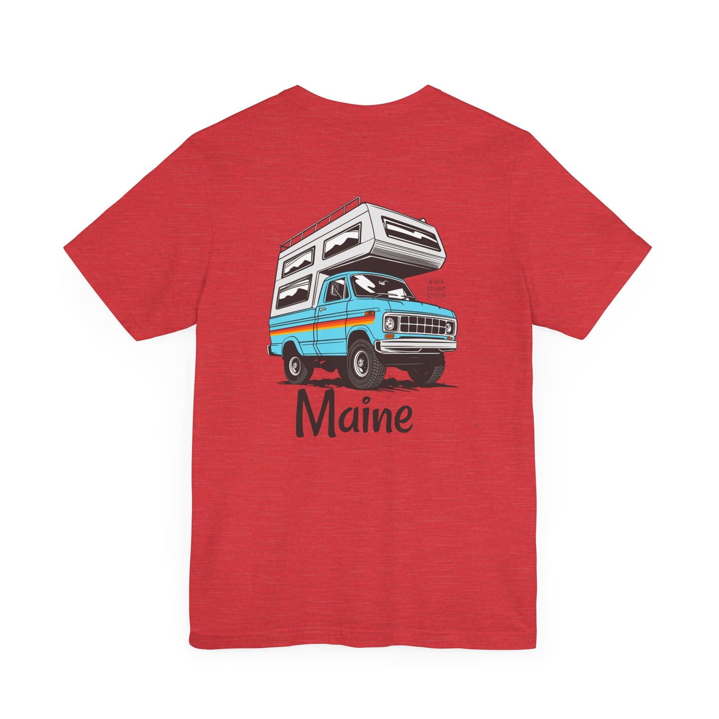Maine Truck Camper Life Graphic Tee