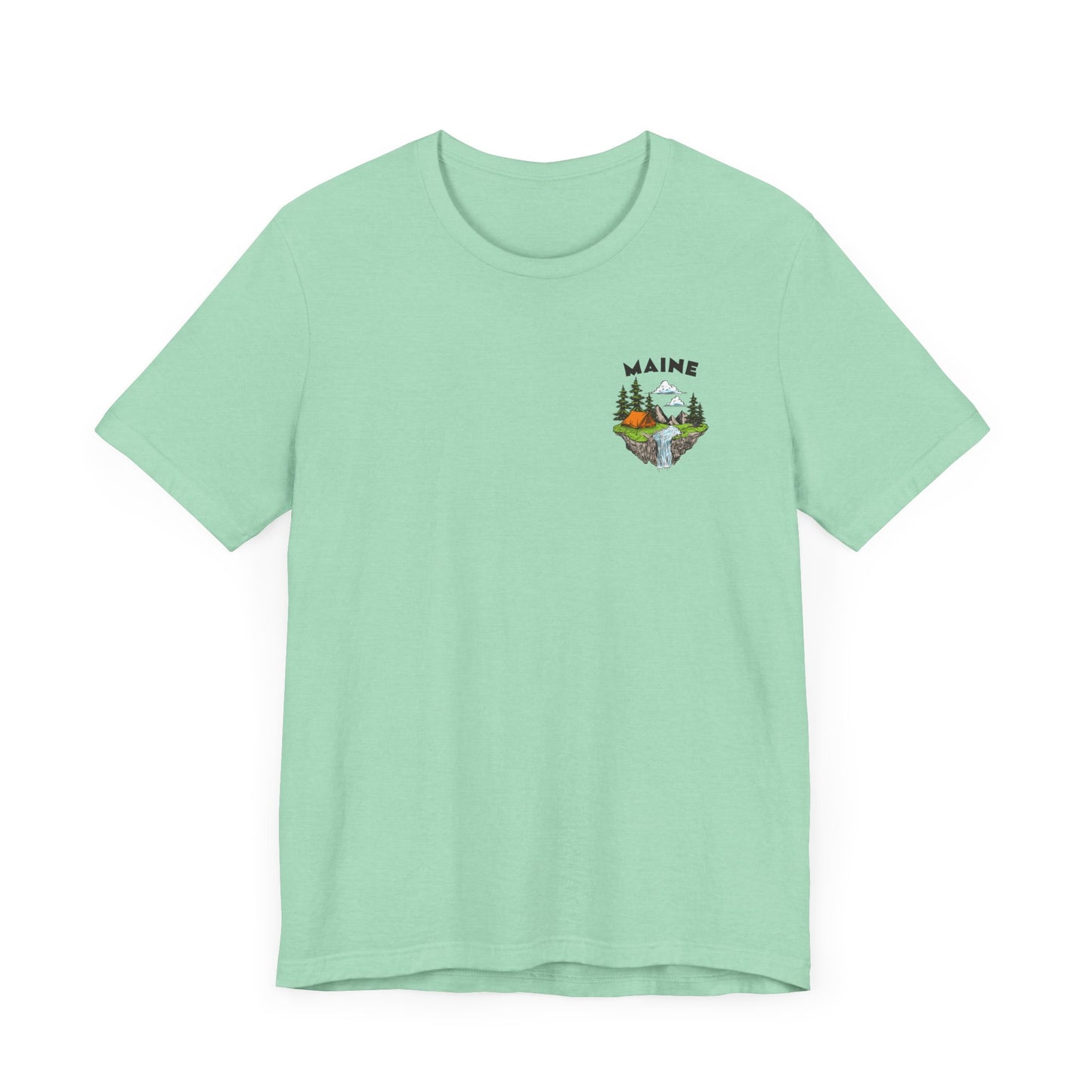Maine Camping Graphic Tee