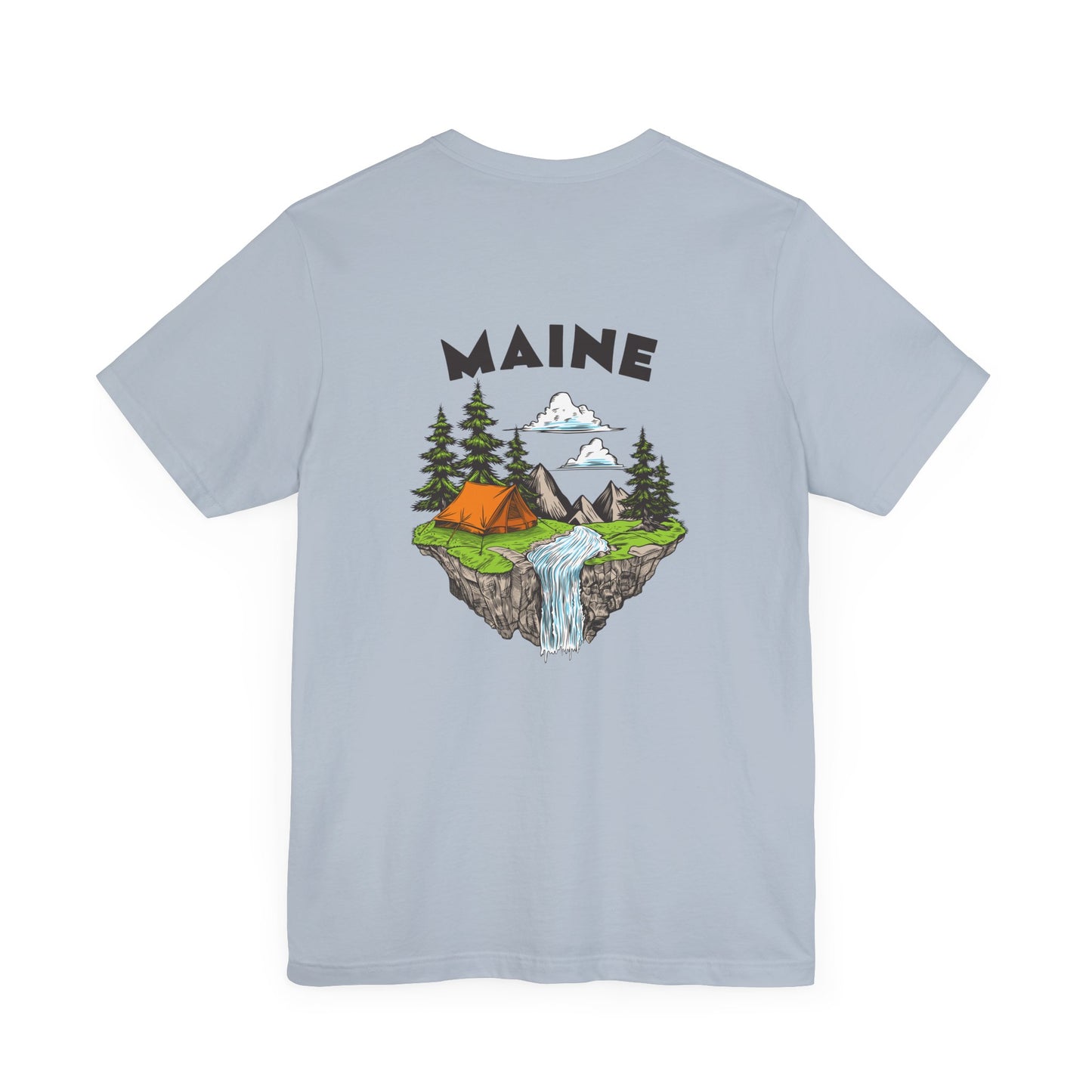 Maine Camping Graphic Tee