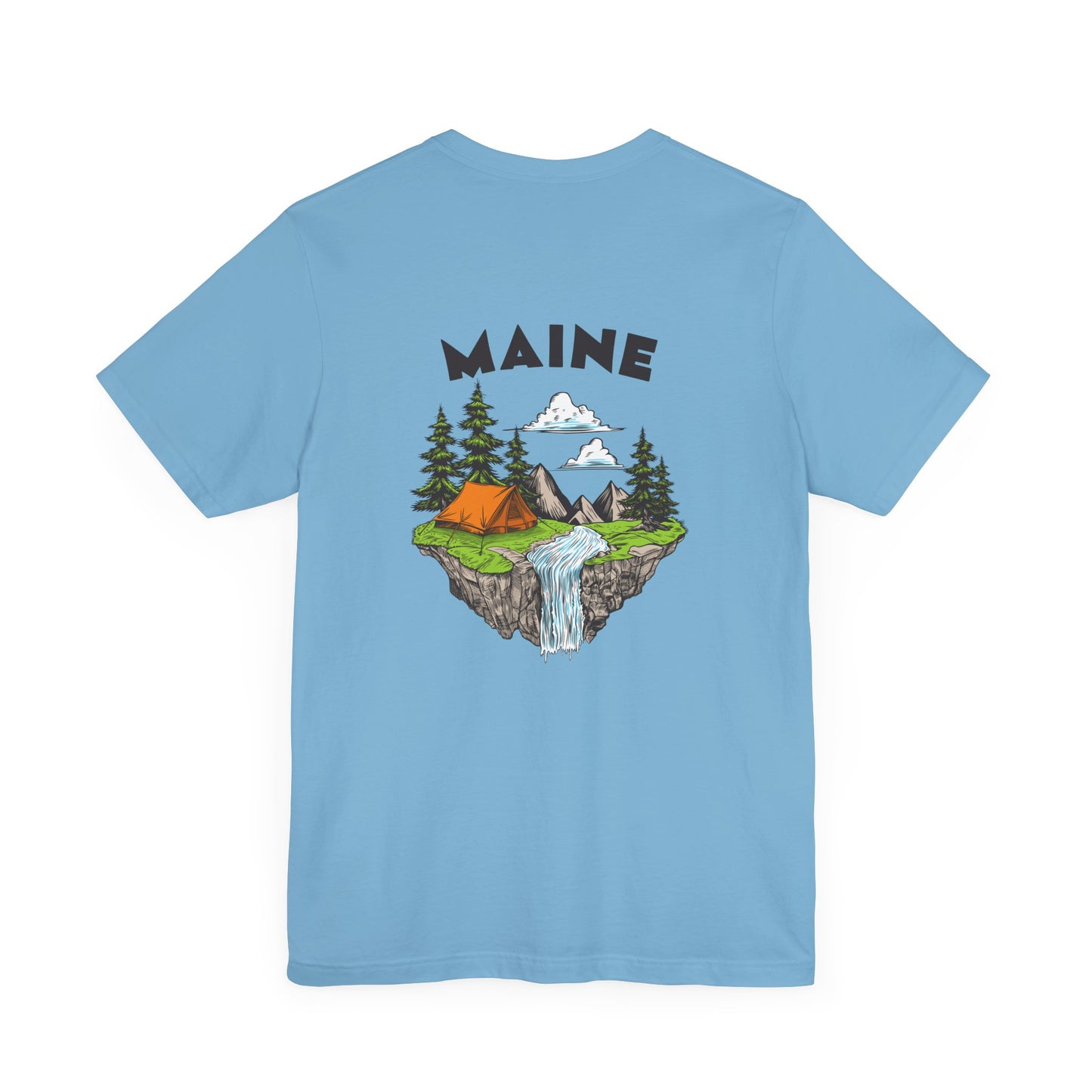 Maine Camping Graphic Tee
