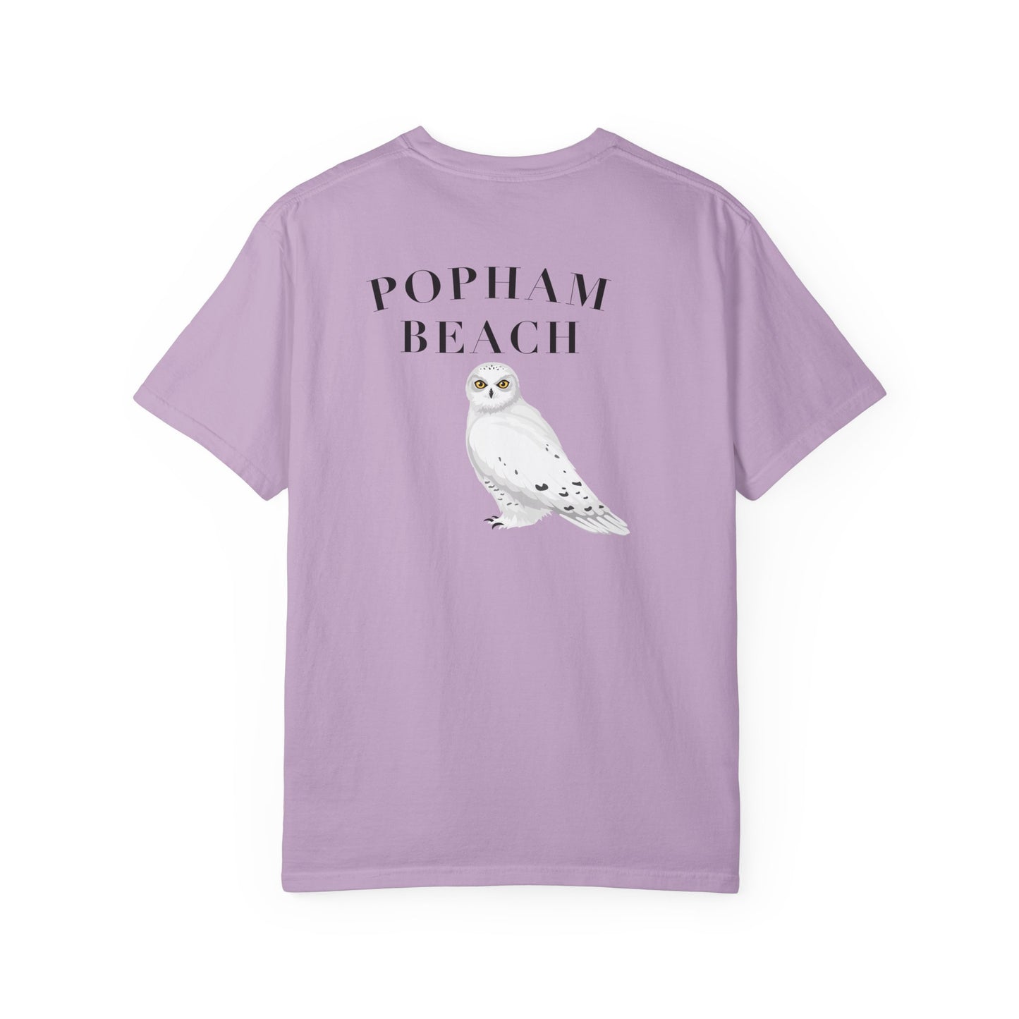 Popham Beach Snowy Owl Tee – Comfort Colors 1717