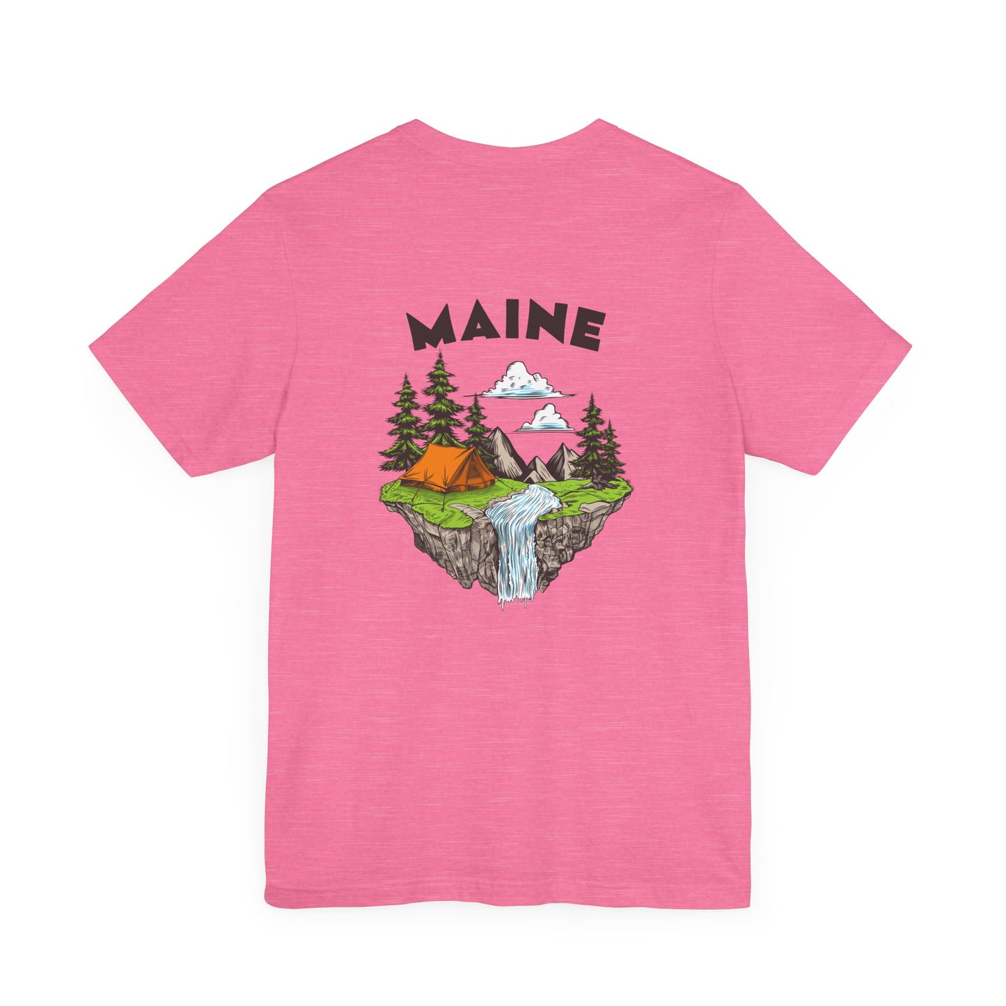 Maine Camping Graphic Tee