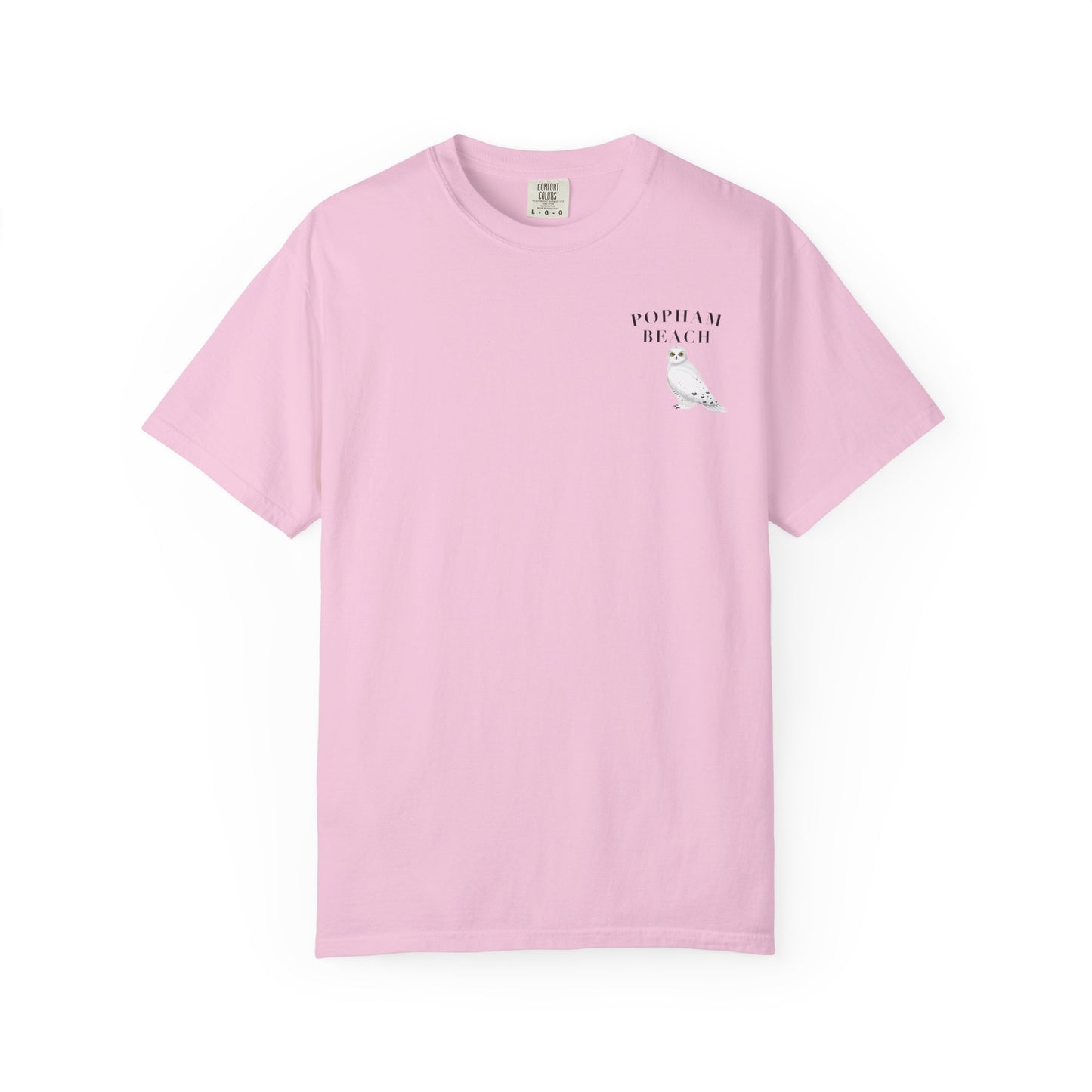 Popham Beach Snowy Owl Tee – Comfort Colors 1717