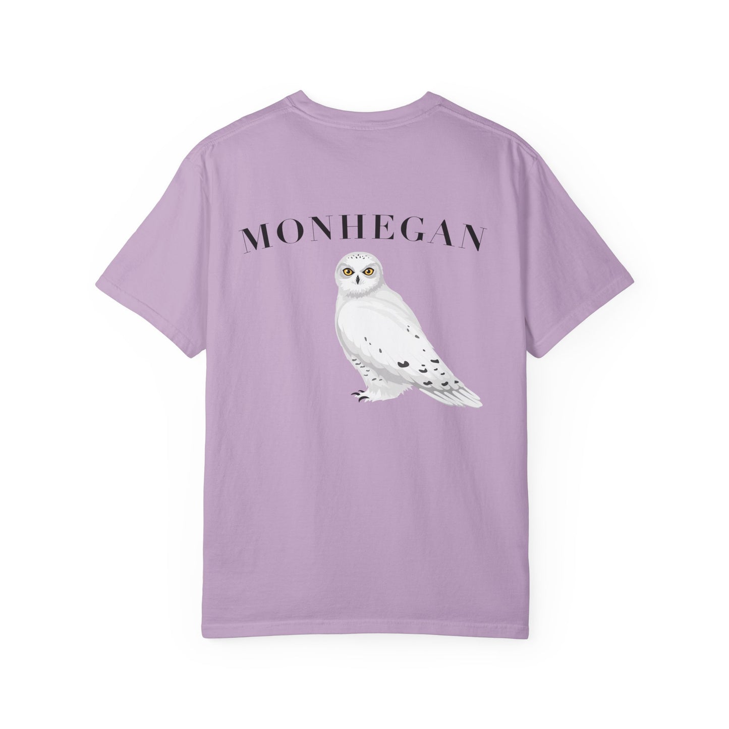 Monhegan Island Snowy Owl Tee – Comfort Colors 1717