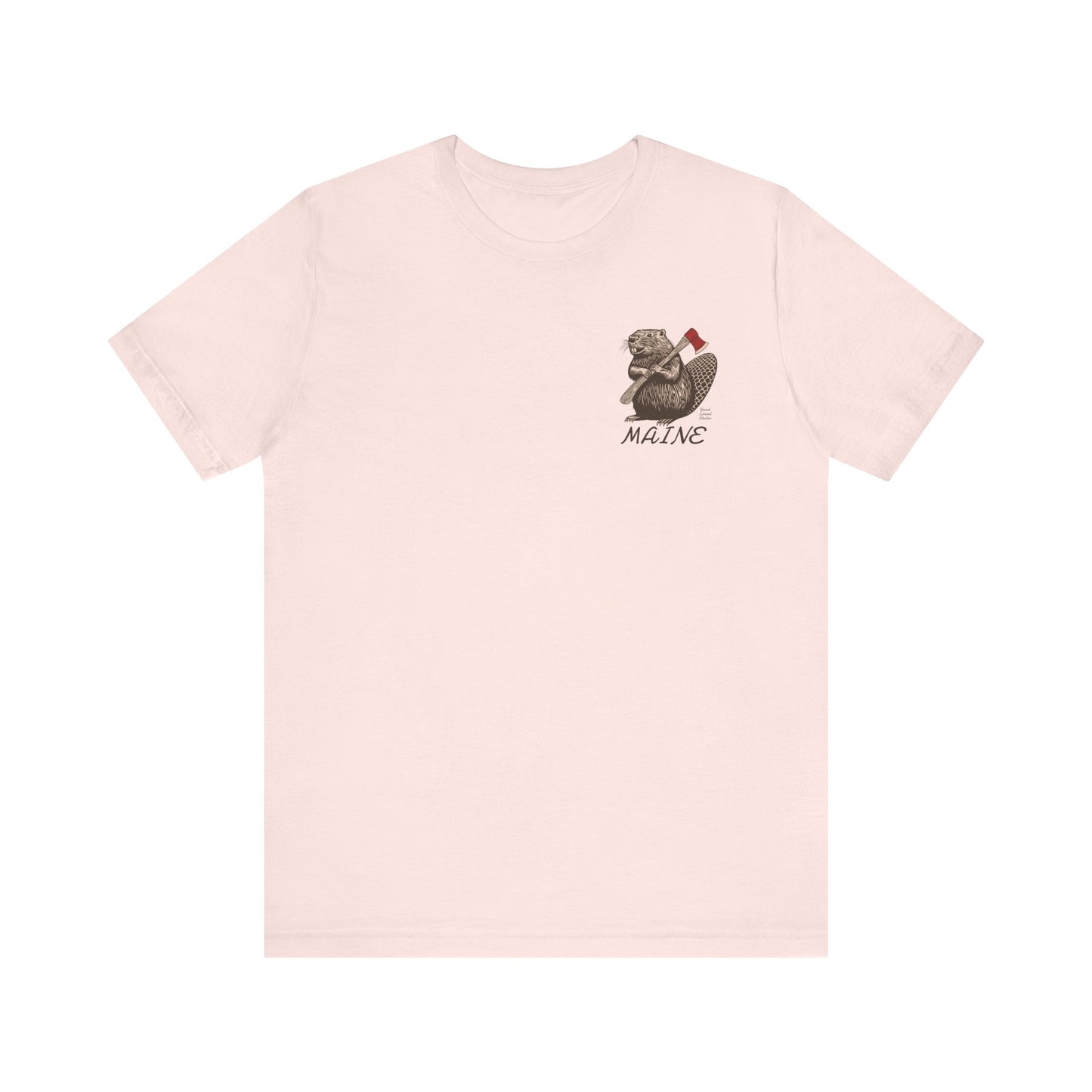Beaver Axe Maine Graphic Unisex Tee