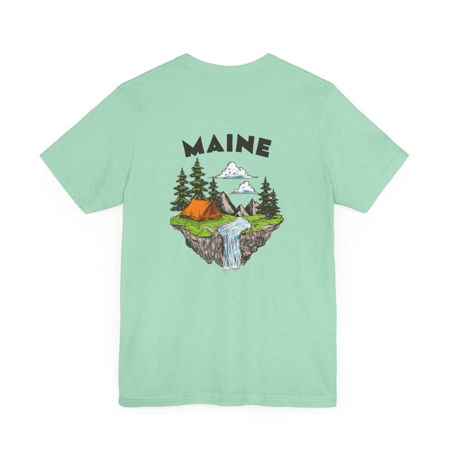 Maine Camping Graphic Tee