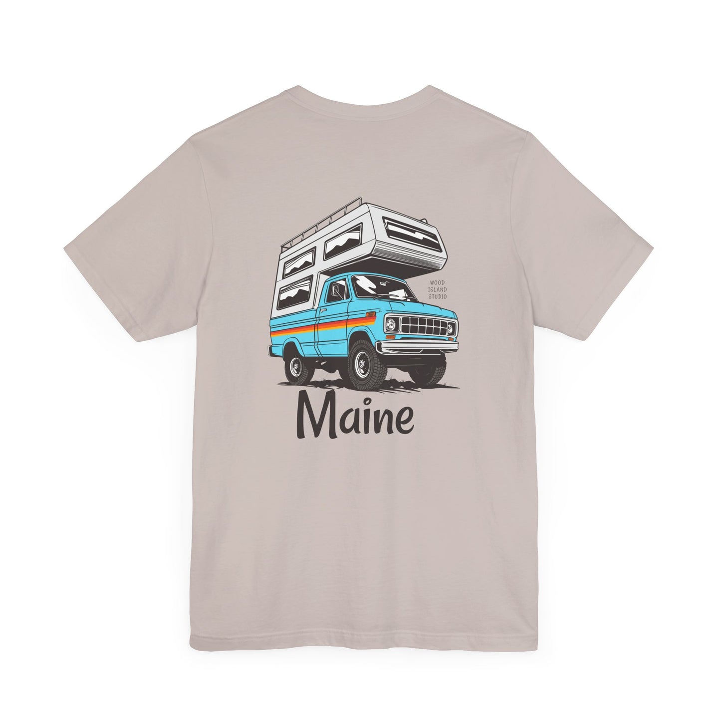 Maine Truck Camper Life Graphic Tee