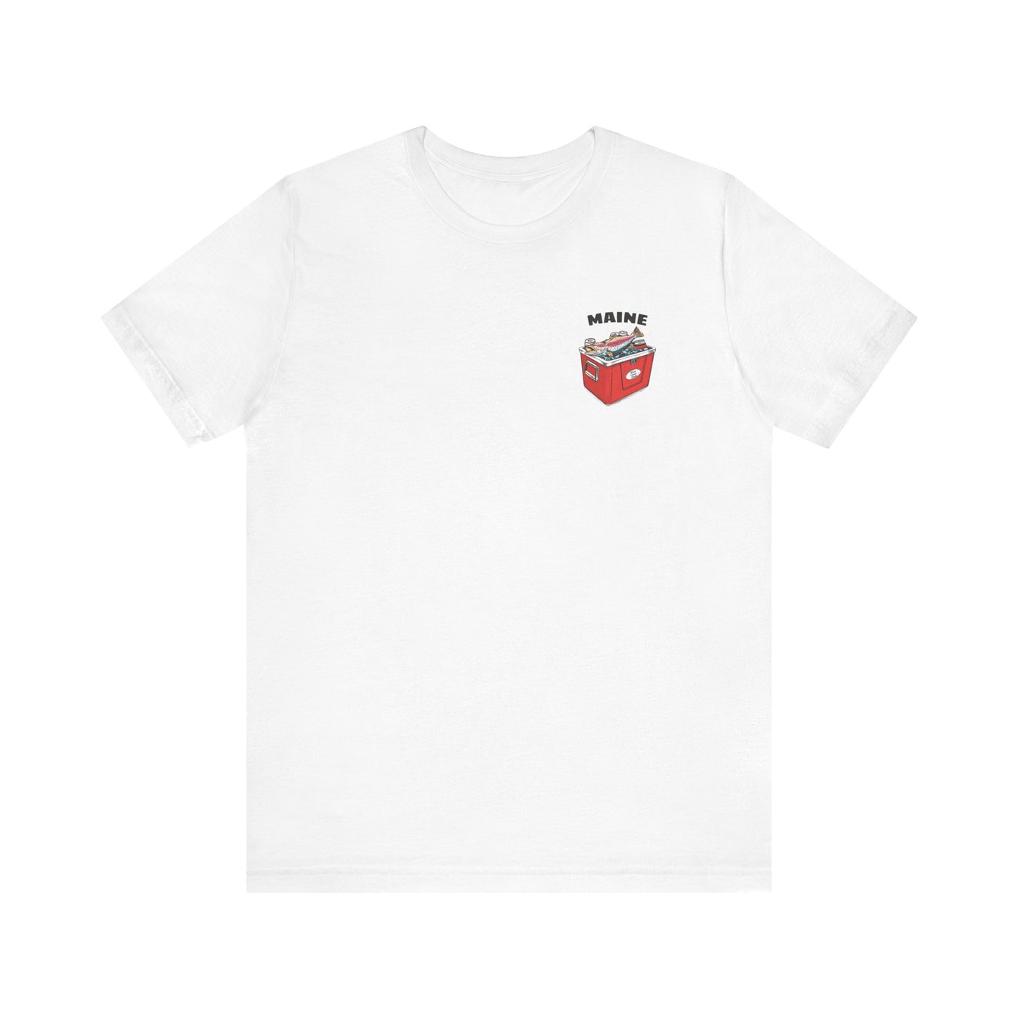 Maine FIsh Camp Graphic Unisex Tee