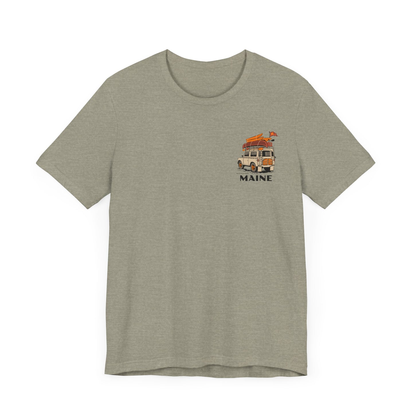 Maine Adventure Unisex Short Sleeve Tee - Perfect for Summer Trips!