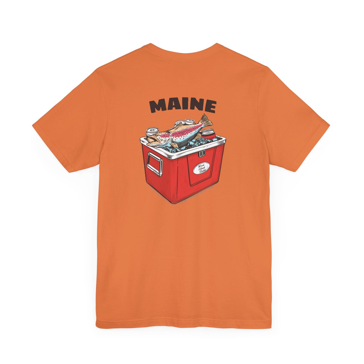 Maine FIsh Camp Graphic Unisex Tee