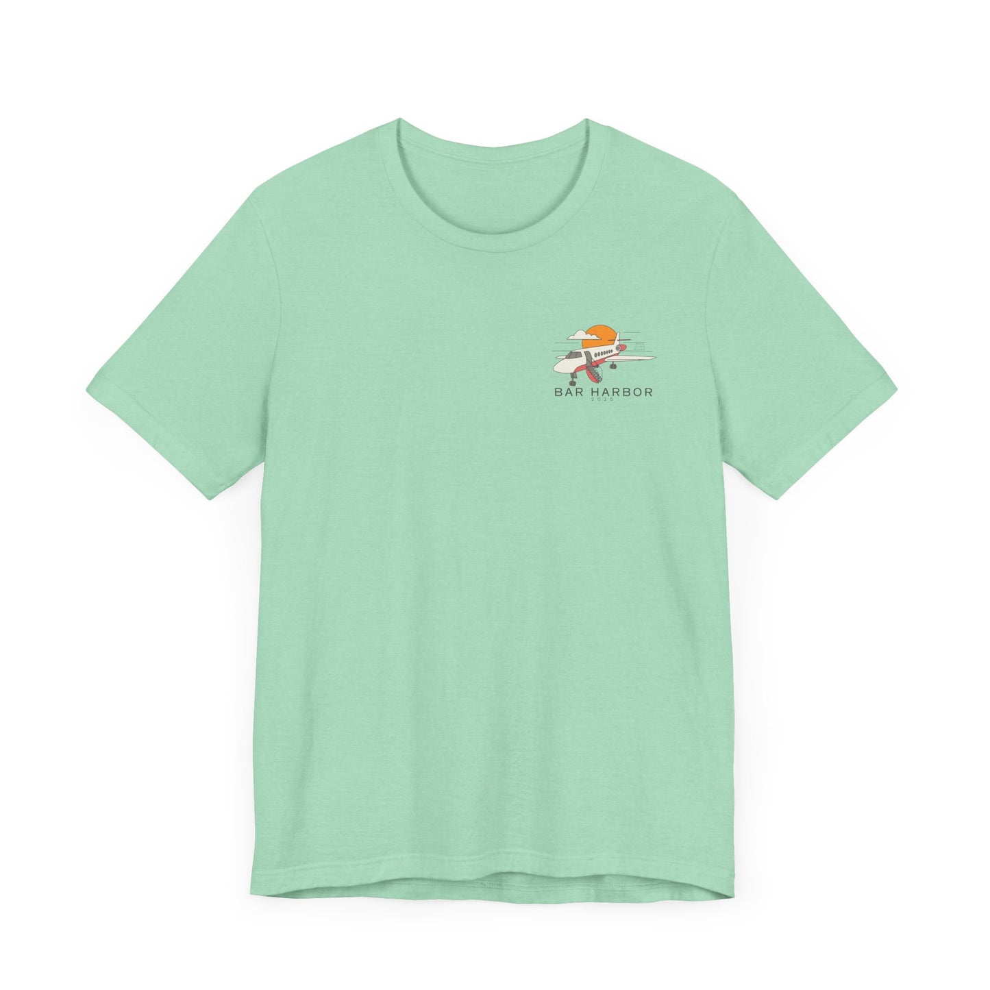 Bar Harbor Maine Aviation Graphic Tee