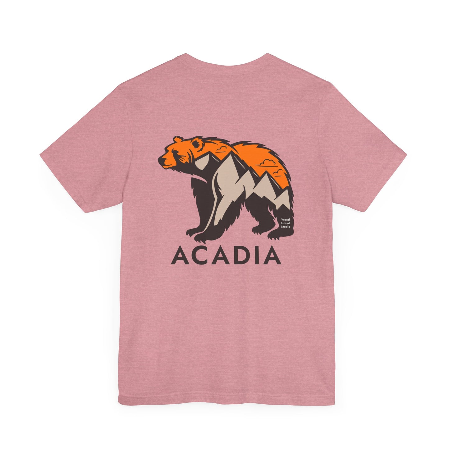 Acadia Maine Bear Graphic Unisex Tee