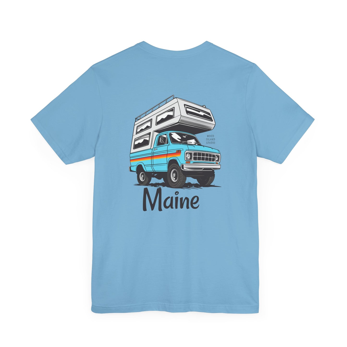 Maine Truck Camper Life Graphic Tee
