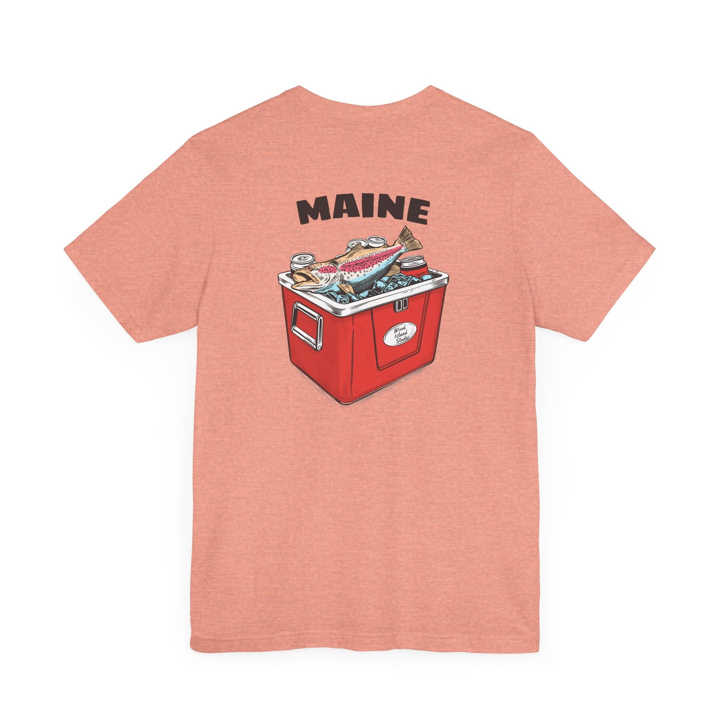 Maine FIsh Camp Graphic Unisex Tee