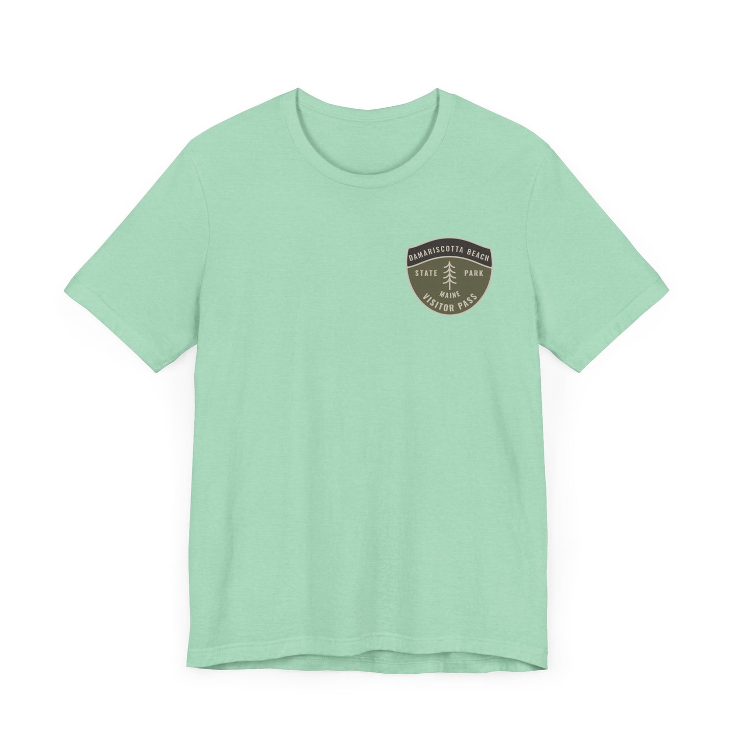 Maine State Park -DAMARISCOTTA LAKE Visitor Pass Graphic Tee