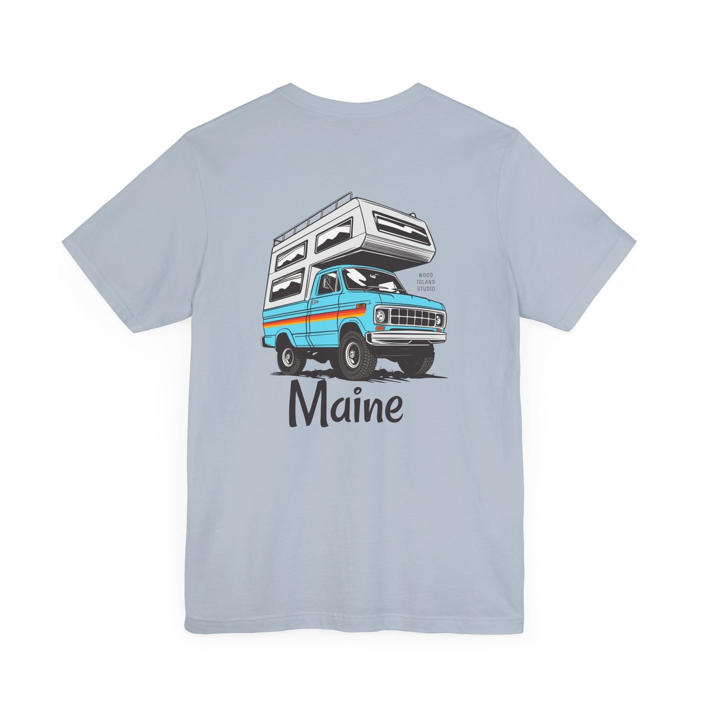 Maine Truck Camper Life Graphic Tee