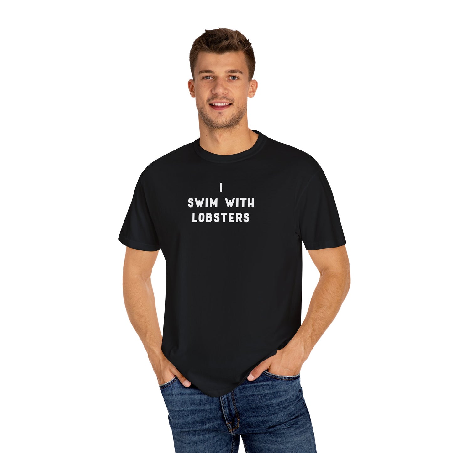 I SWIM WITH LOBSTERS - T-shirt