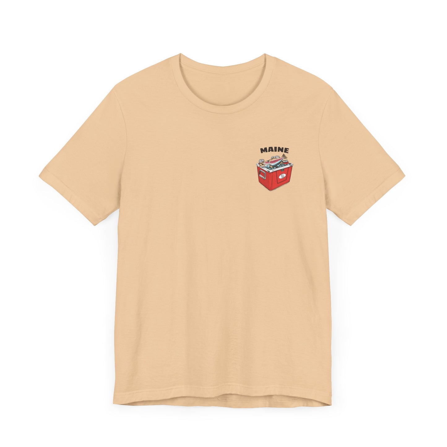 Maine FIsh Camp Graphic Unisex Tee