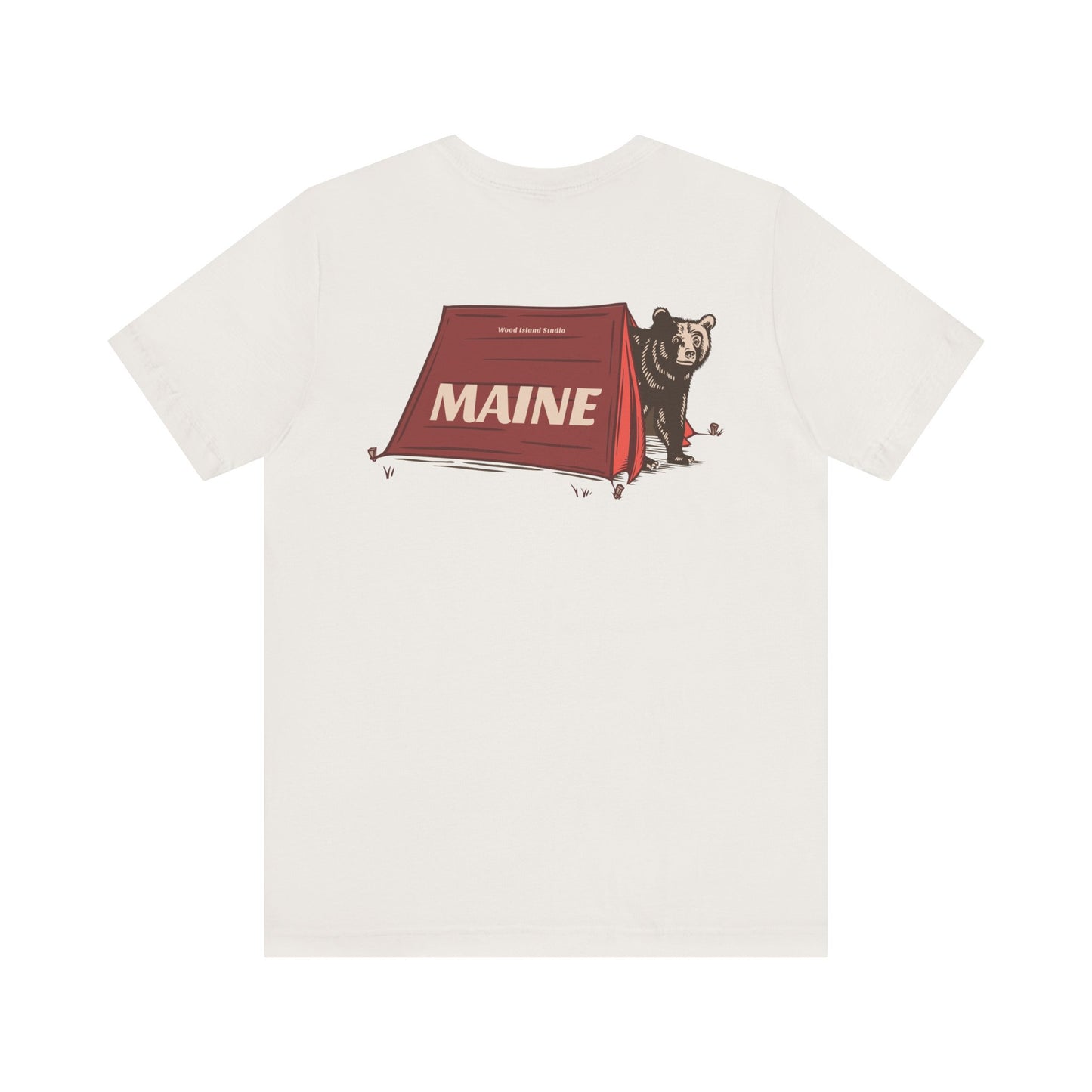 Maine Bear Graphic Unisex Tee