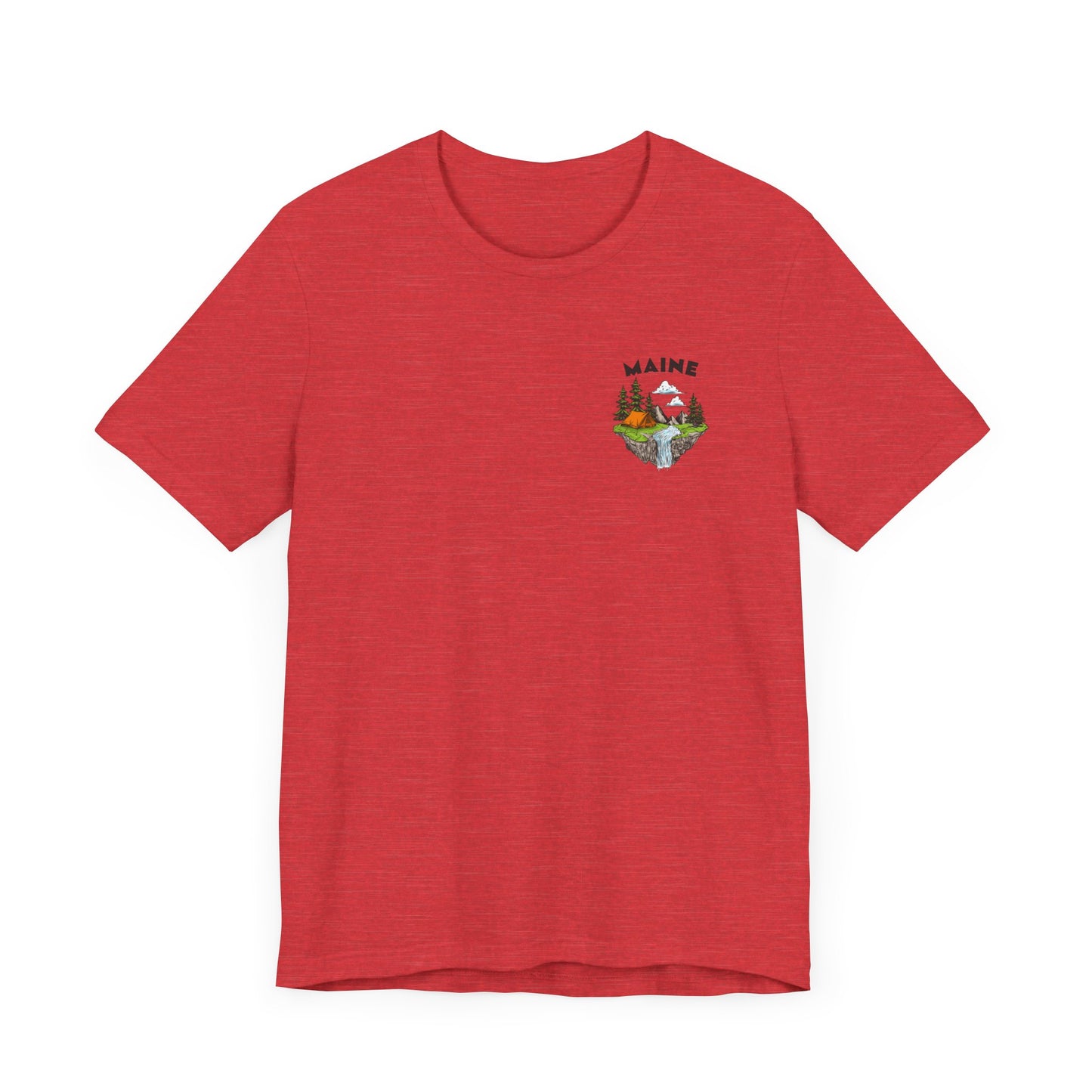 Maine Camping Graphic Tee