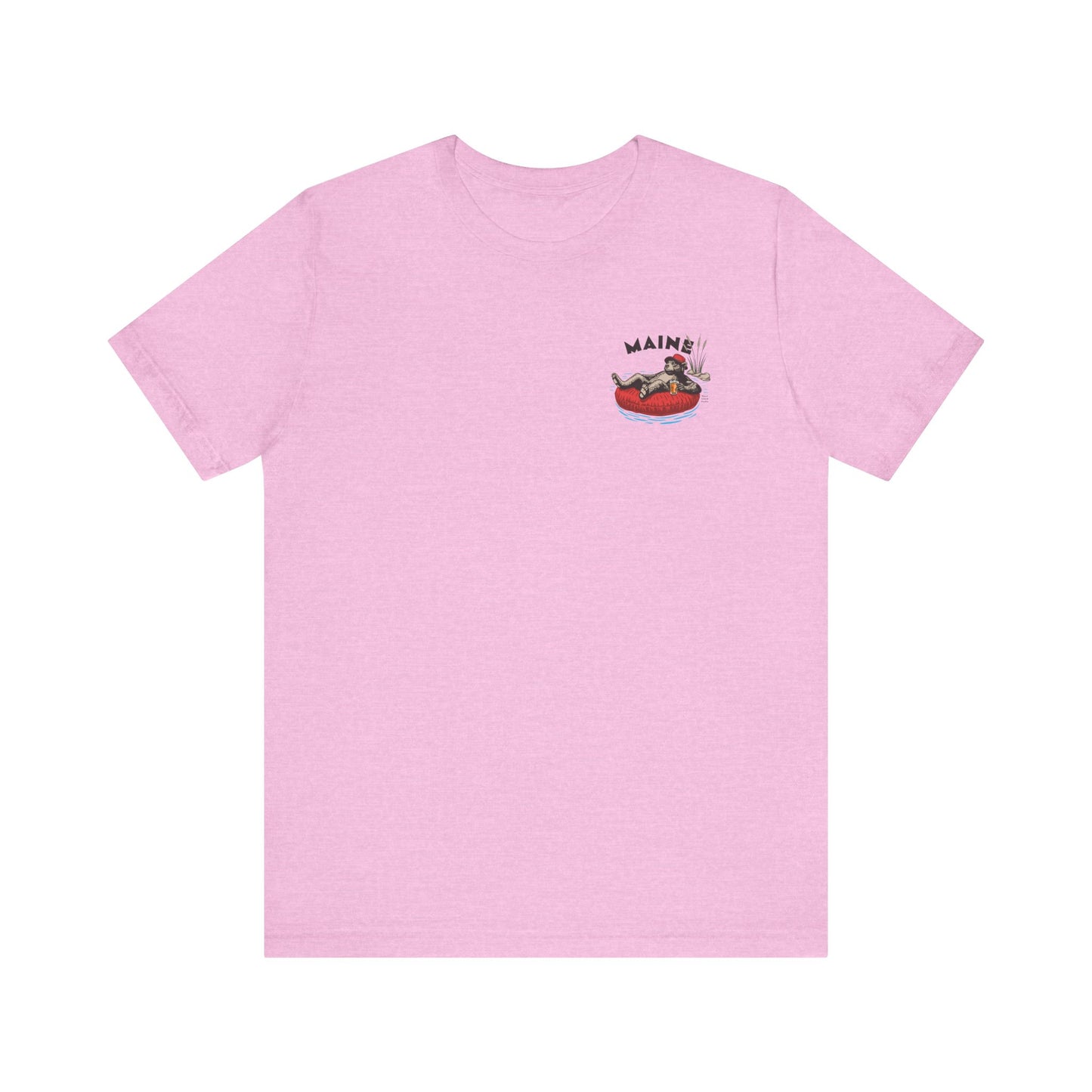 Maine Rafting Bear Graphic Tee