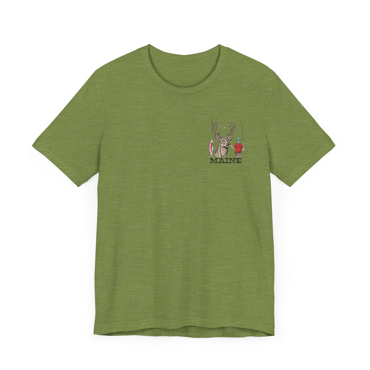 Maine Sportsman Graphic Unisex Tee