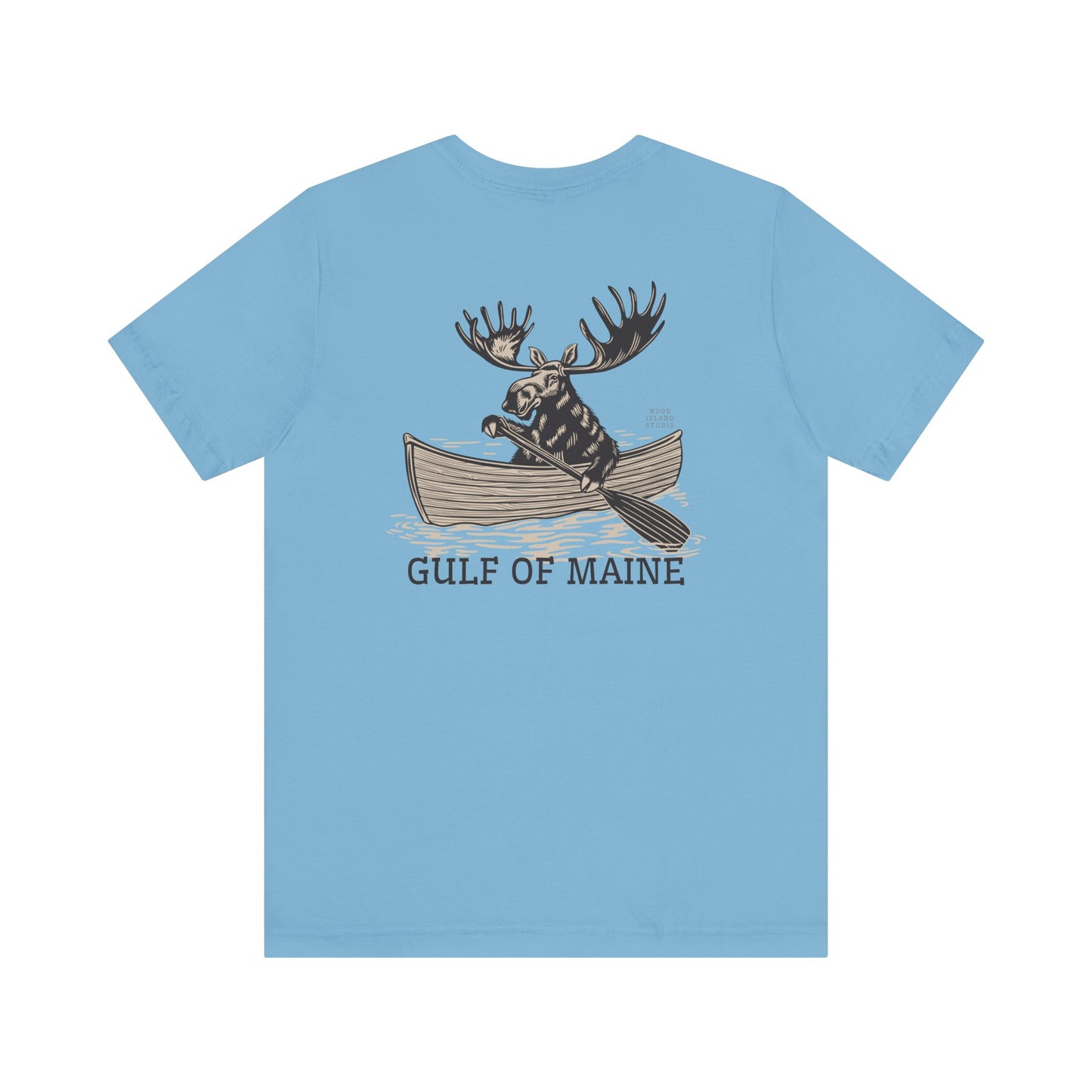 Gulf of Maine Rowing Moose Graphic Tee