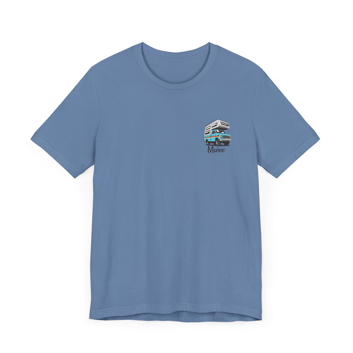 Maine Truck Camper Life Graphic Tee