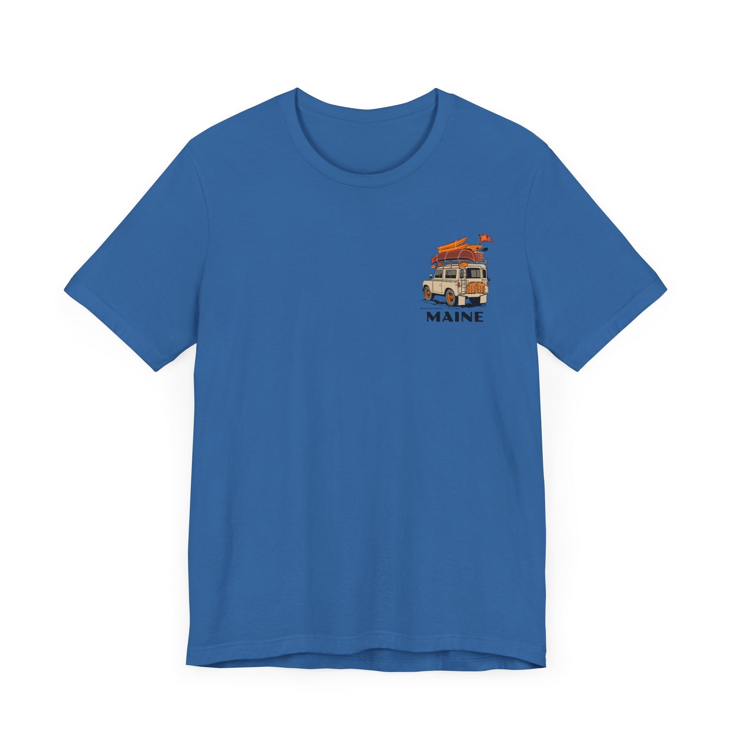 Maine Adventure Unisex Short Sleeve Tee - Perfect for Summer Trips!
