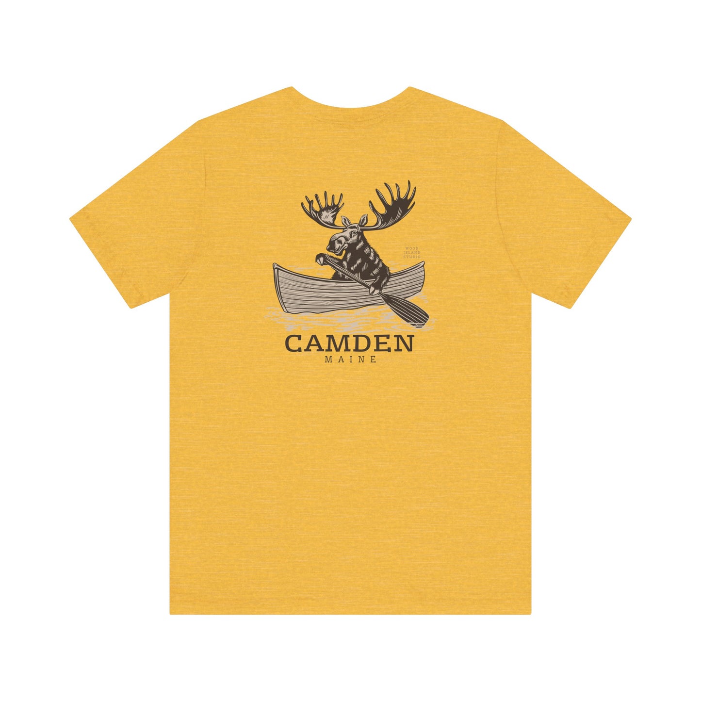 Camden Maine Rowing Moose Graphic Tee