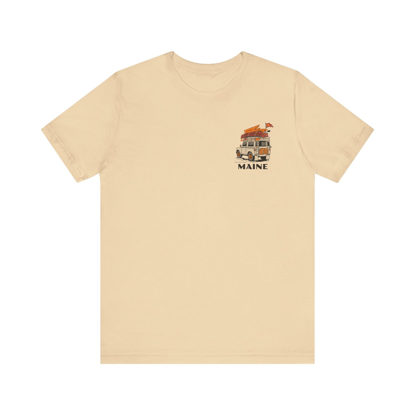 Maine Adventure Unisex Short Sleeve Tee - Perfect for Summer Trips!