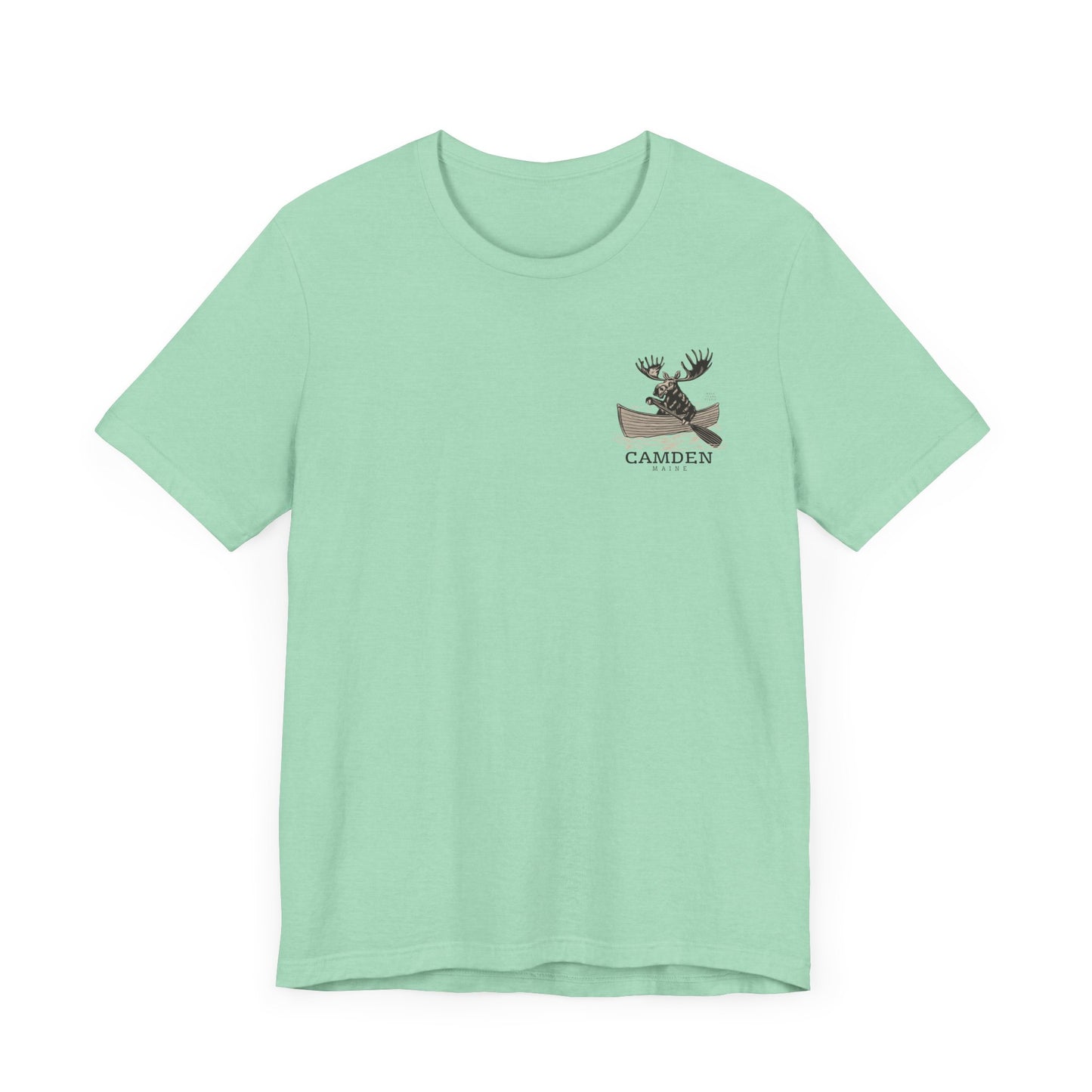 Camden Maine Rowing Moose Graphic Tee