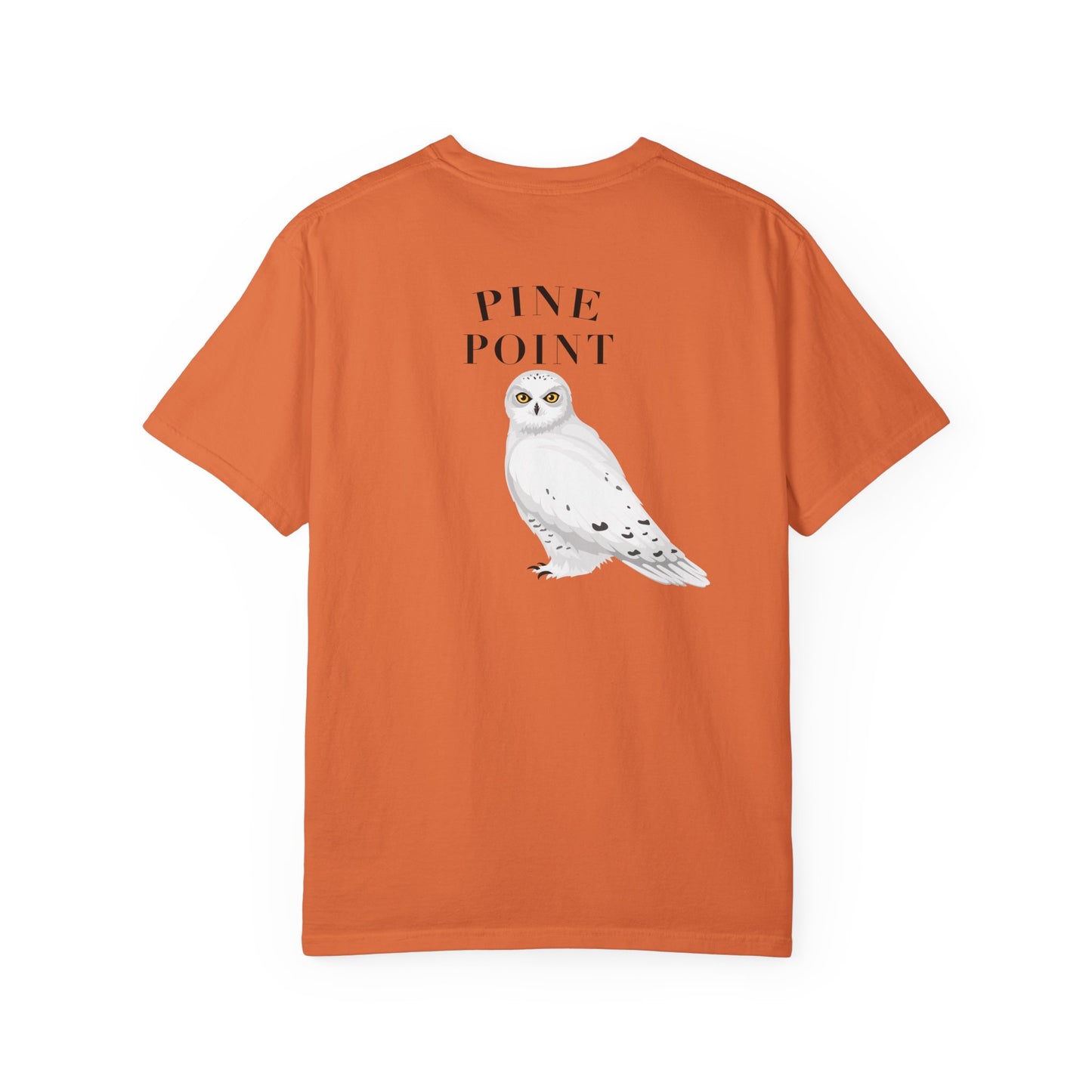Pine Point Snowy Owl Tee – Comfort Colors 1717