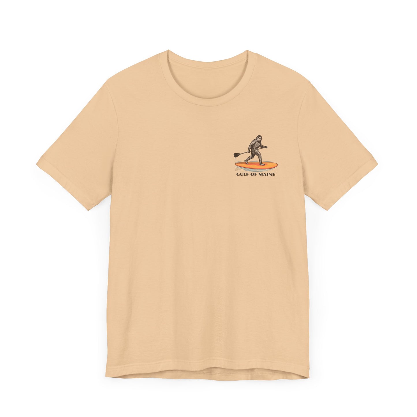 Gulf of Maine Sasquatch Yeti Bigfoot Adventure Tee - Unisex Jersey Short Sleeve T-Shirt