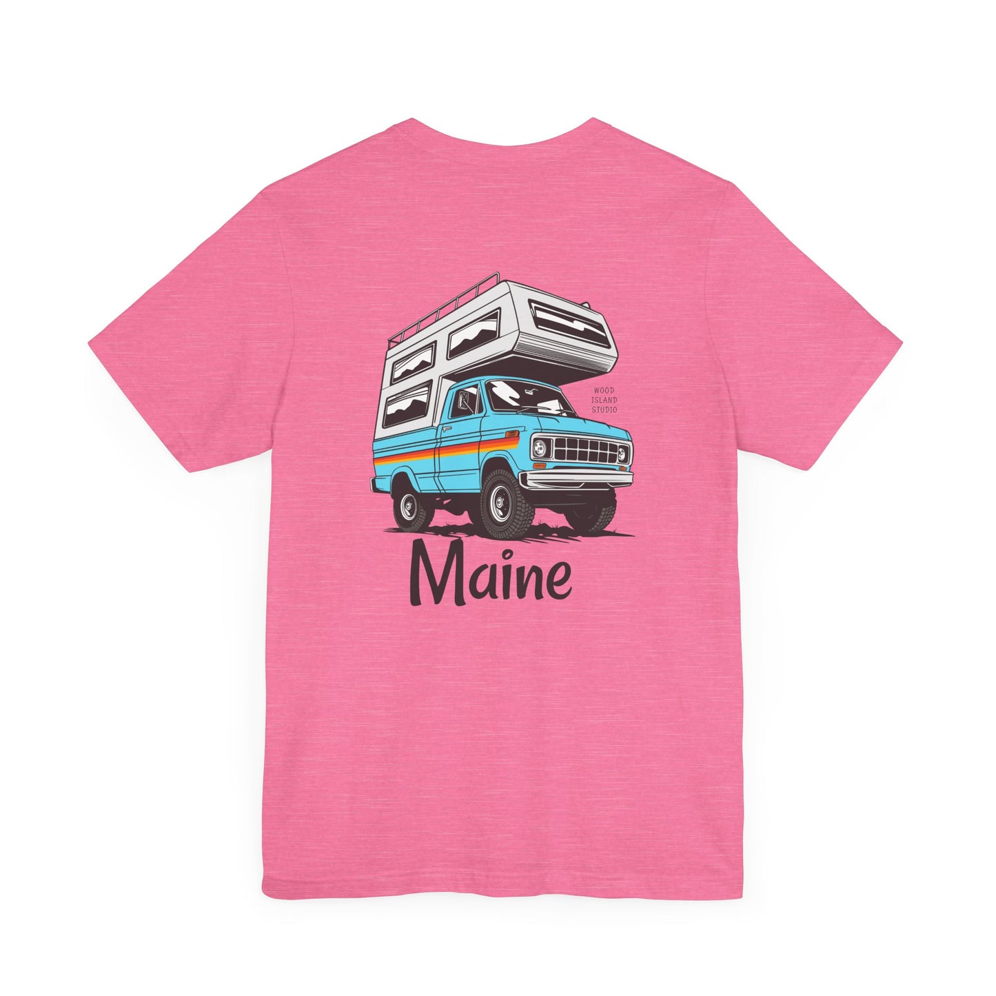 Maine Truck Camper Life Graphic Tee