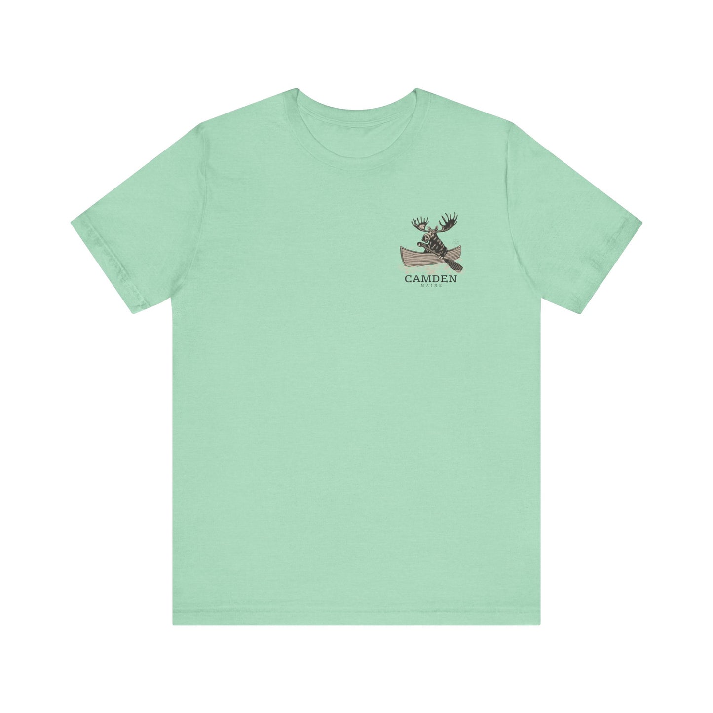 Camden Maine Rowing Moose Graphic Tee