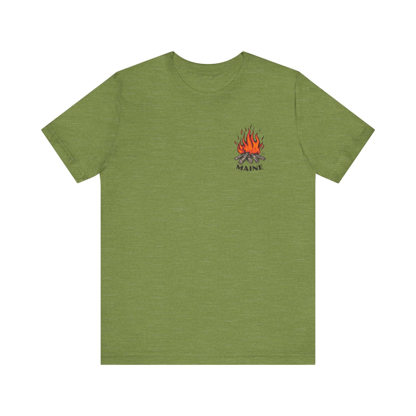 Maine Campfire Graphic Unisex Tee