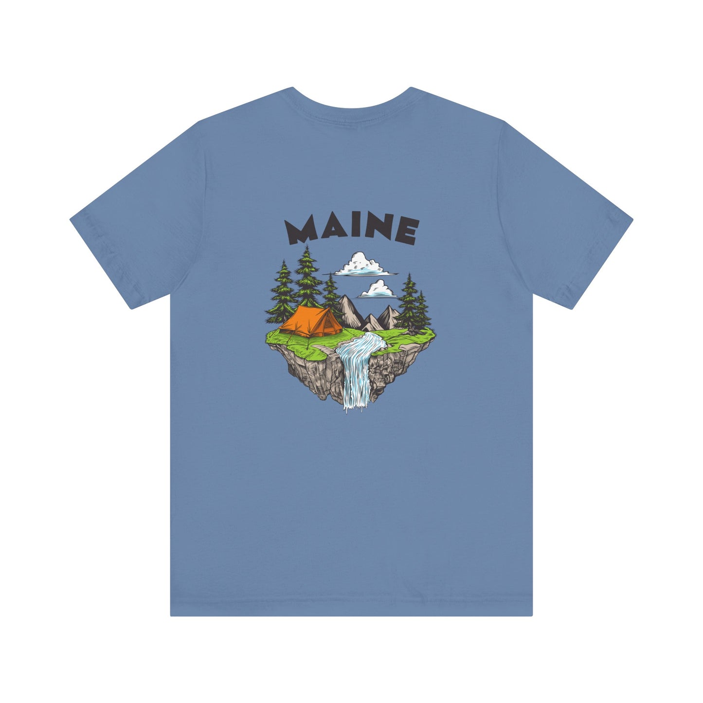 Maine Camping Graphic Tee