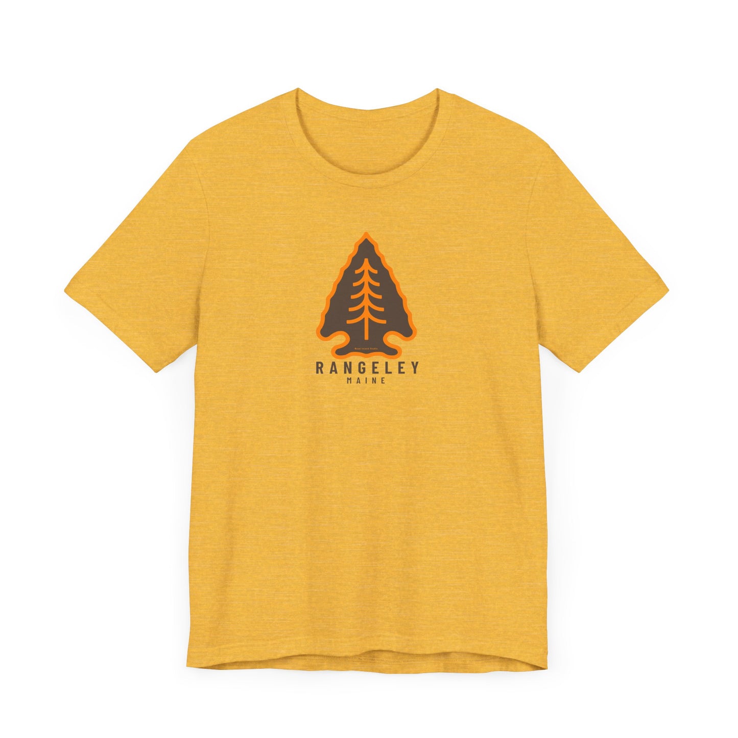 Rangeley Maine Arrowhead Graphic Tee - Unisex Short Sleeve T-Shirt
