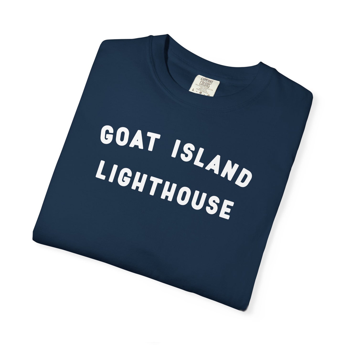 Maine's Best Spots - GOAT ISLAND LIGHTHOUSE - T-Shirt