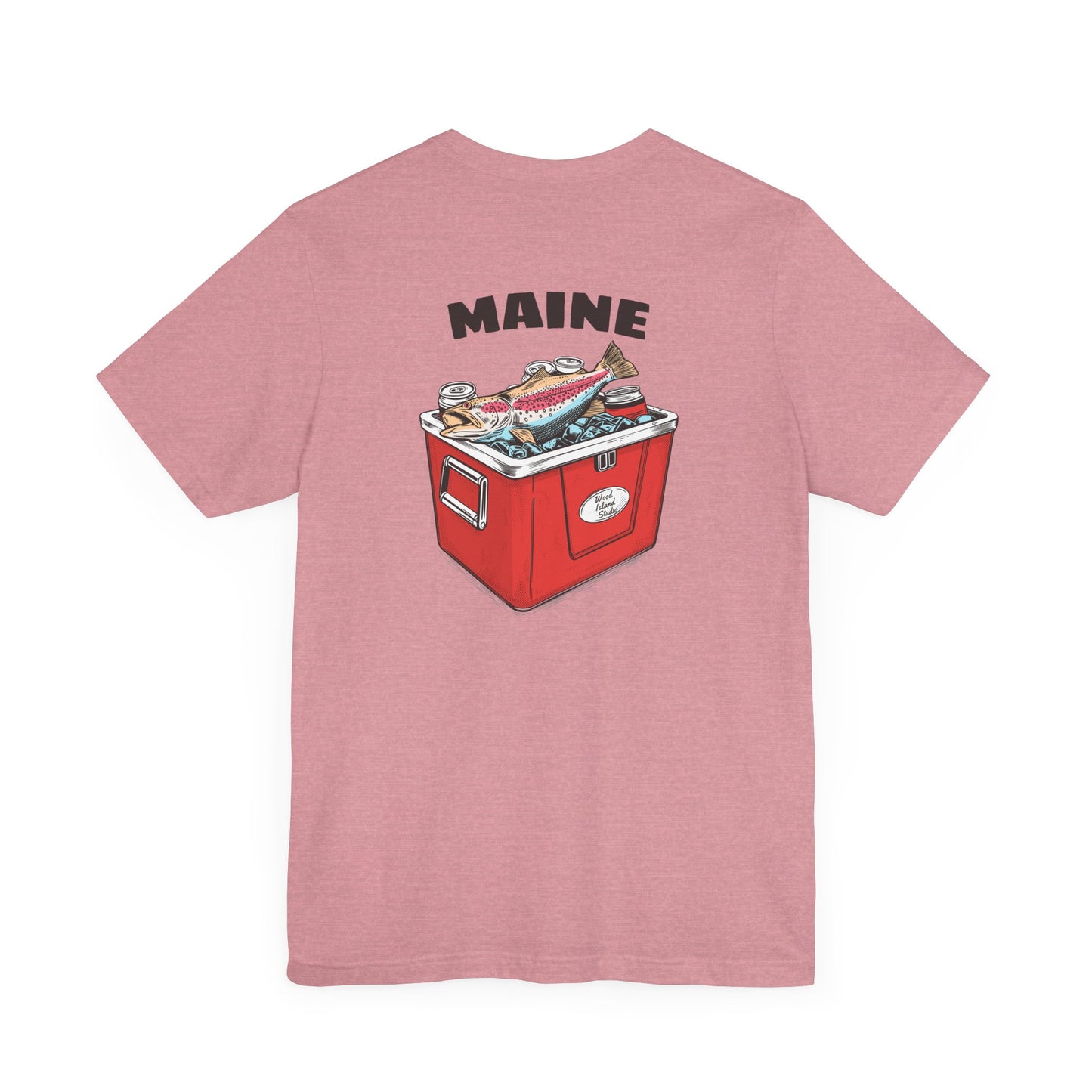 Maine FIsh Camp Graphic Unisex Tee