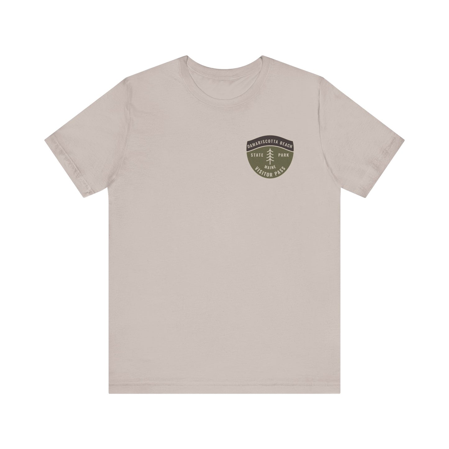 Maine State Park -DAMARISCOTTA LAKE Visitor Pass Graphic Tee
