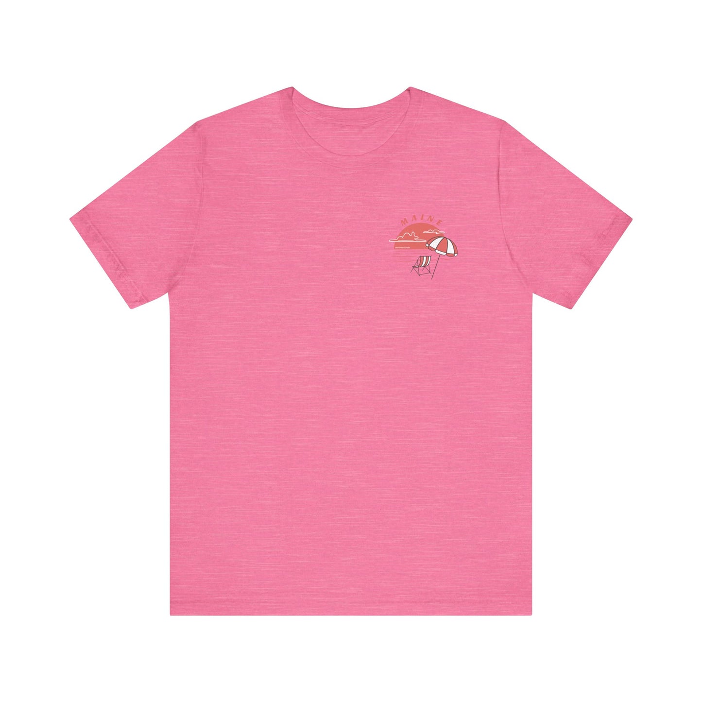 Maine Beach Umbrella Graphic Tee
