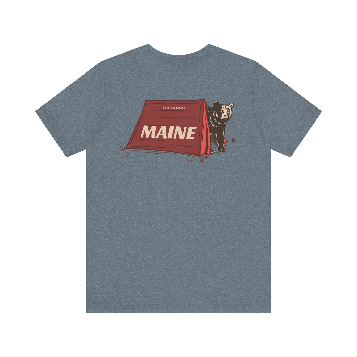 Maine Bear Graphic Unisex Tee