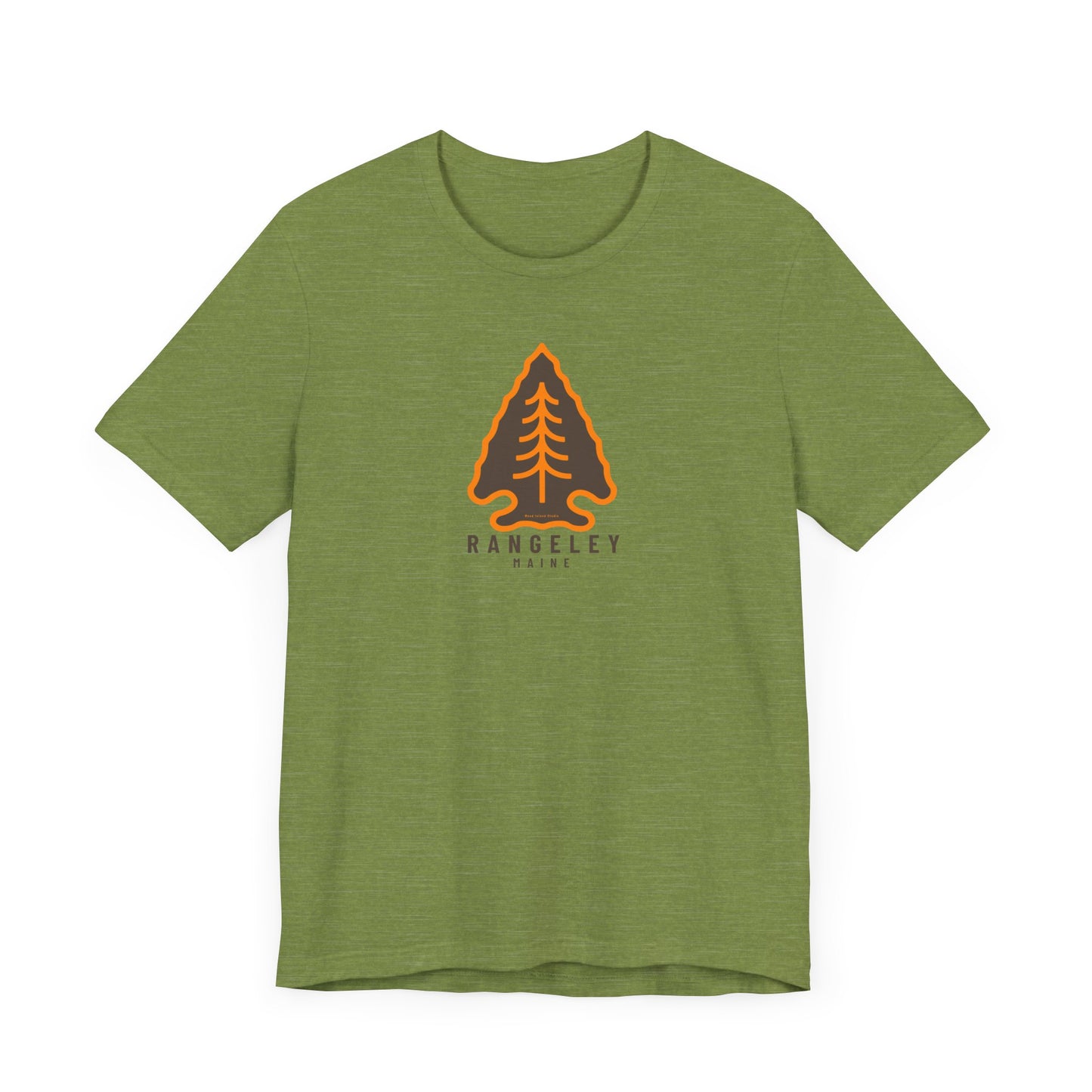 Rangeley Maine Arrowhead Graphic Tee - Unisex Short Sleeve T-Shirt