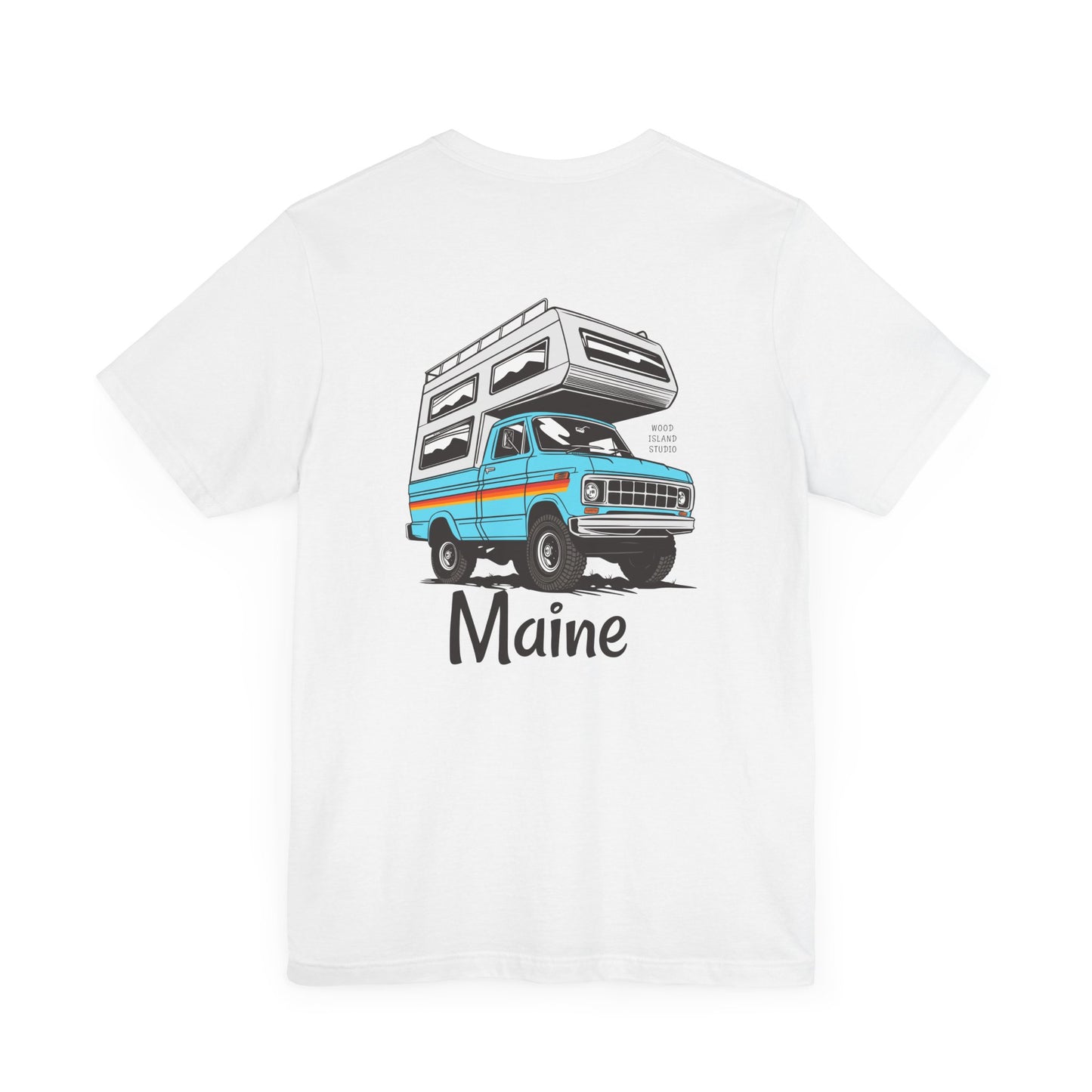 Maine Truck Camper Life Graphic Tee