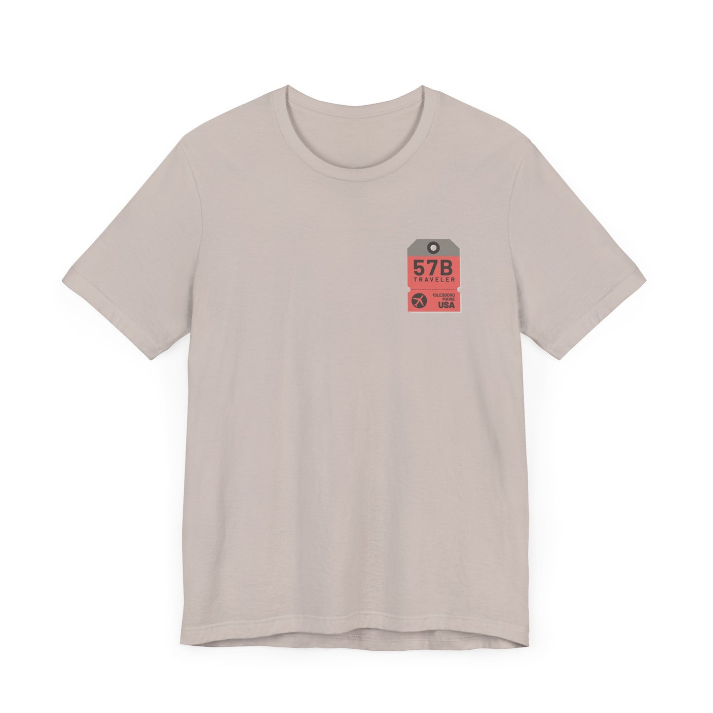 Islesboro Maine Luggage Tag Graphic Tee 57B
